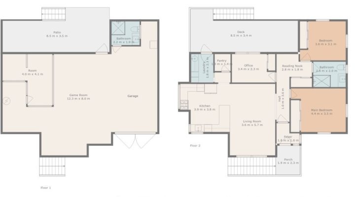 Spa Heaven floorplan 1