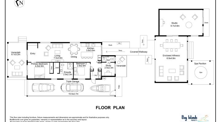 FOUND: Island Treasure on Karragarra floorplan 1