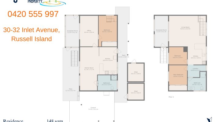 This inlet could be the outlet to tranquil living floorplan 1